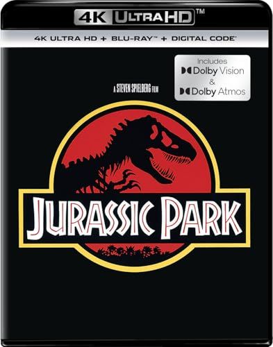 Jurassic Park 4K and Blu-ray