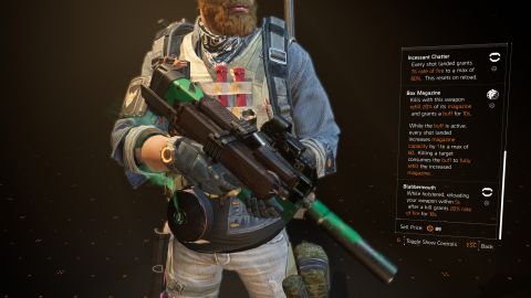 How To Get The Chatterbox P90 Exotic Smg In The Division 2 Pc Gamer