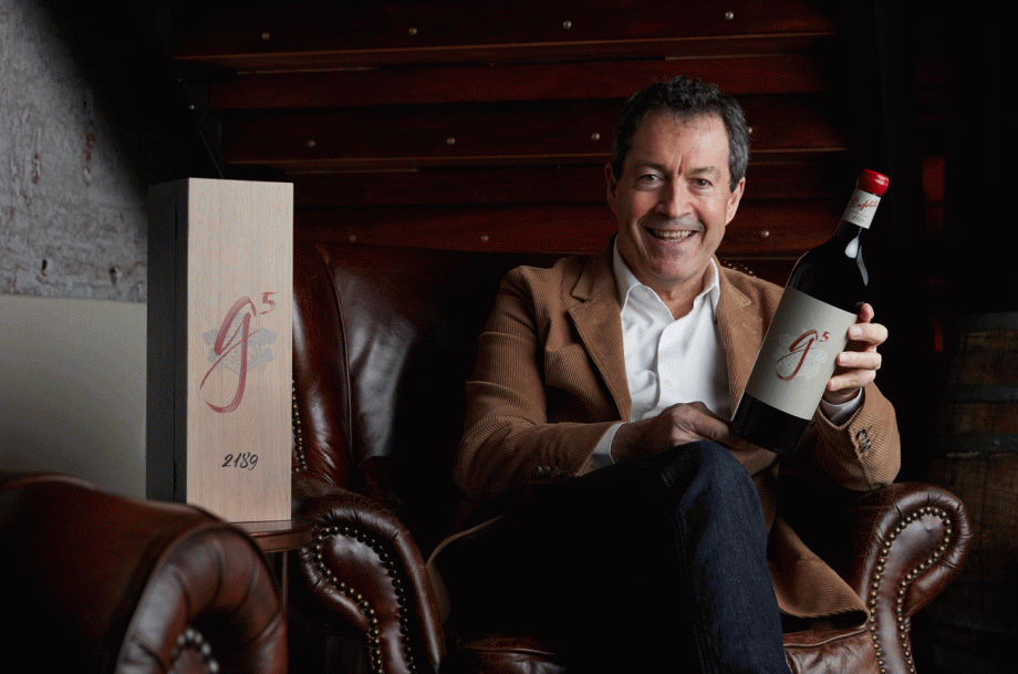 Penfolds G5 and chief winemaker Peter Gago