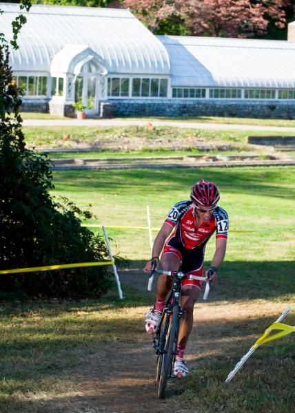 The racers had little time to enjoy the arboretum that is located on the DuPont estate.