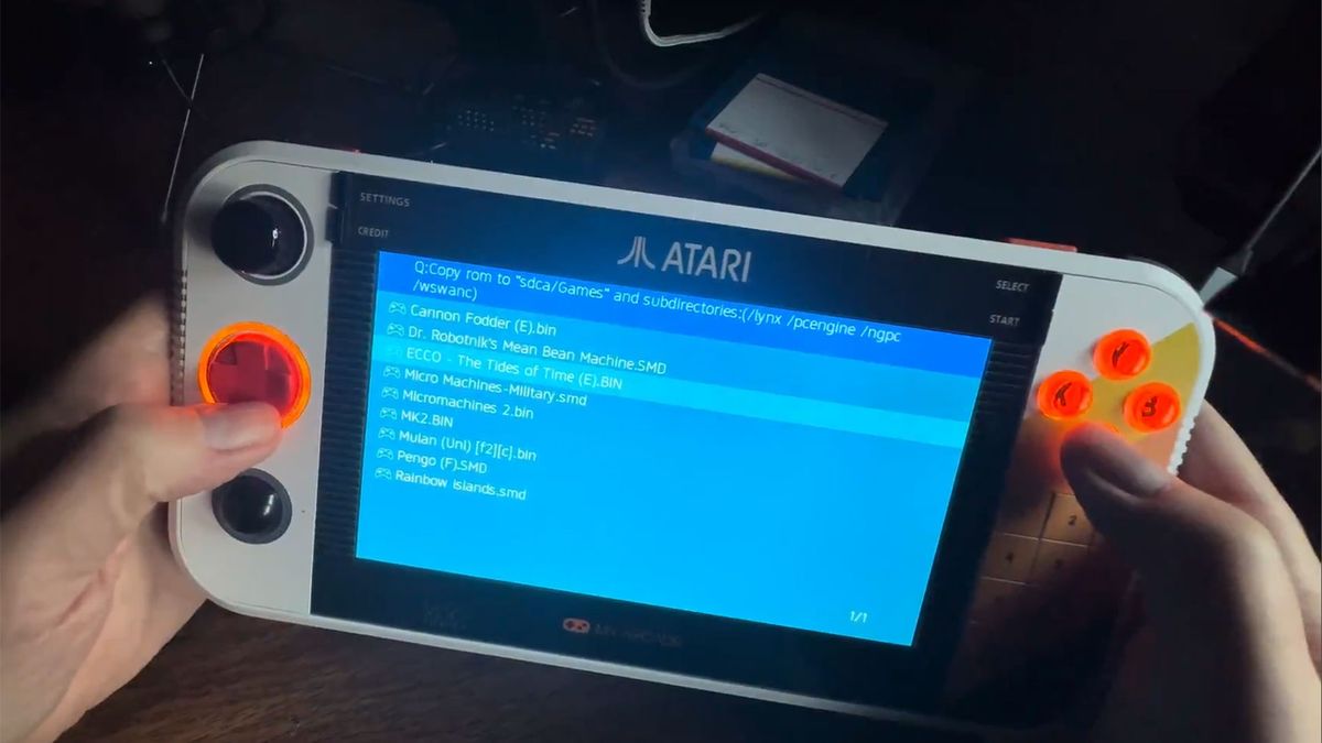 MyArcade Atari Gamestation Go gaming