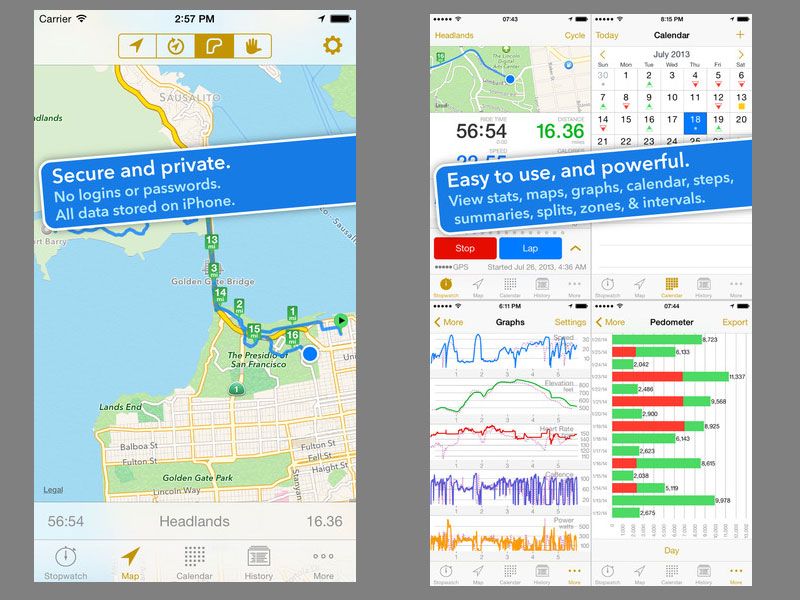 cycling gps route planner