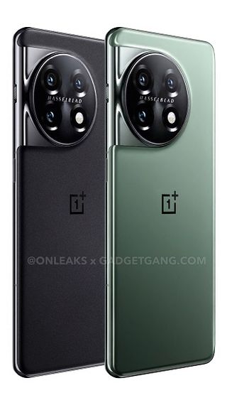 Leaked render of the upcoming OnePlus 11.