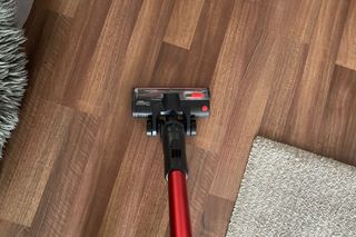 Henry Quick vacuum on floor with roller brush off