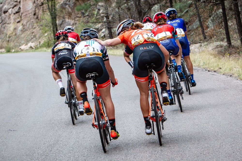 Sara Poidevin (Rally Cycling), Kirsti Lay (Rally Cycling)