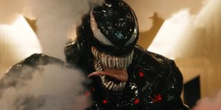 Venom attacking the SWAT team