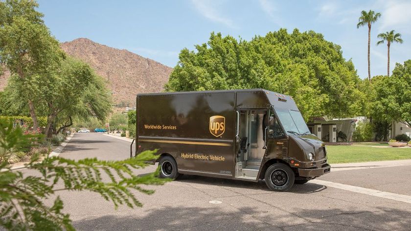 UPS Vehicle