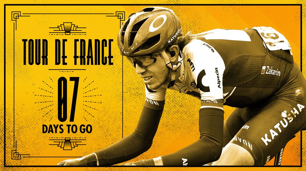 Ilnur Zakarin leads Katusha at the 2018 Tour de France