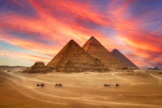 Pyramids of Giza, Cairo, Egypt