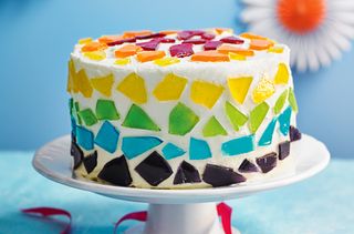 Stained glass cake