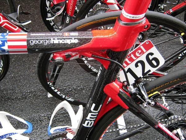 George Hincapie's BMC Impec bike.