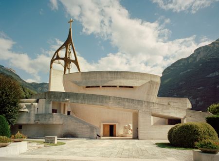 Church of Santa Maria Immacolata by Giovanni Michelucci hero exterior