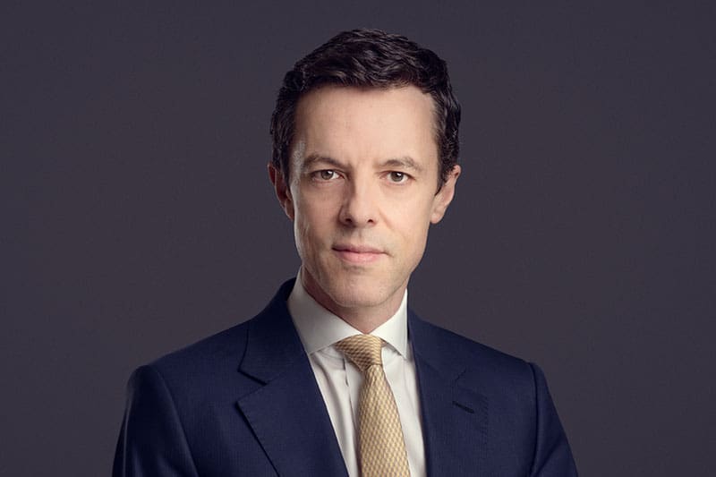 a picture of Dr Conal Perrett - consultant dermatologist at The Devonshire Clinic