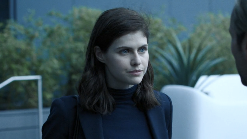 alexandra daddario as rowan on mayfair witches