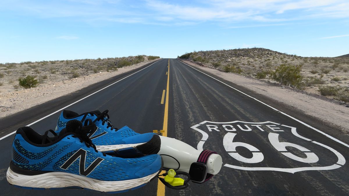 Route 66 and shoes