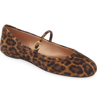 Carla Leopard Print Ballet Flat