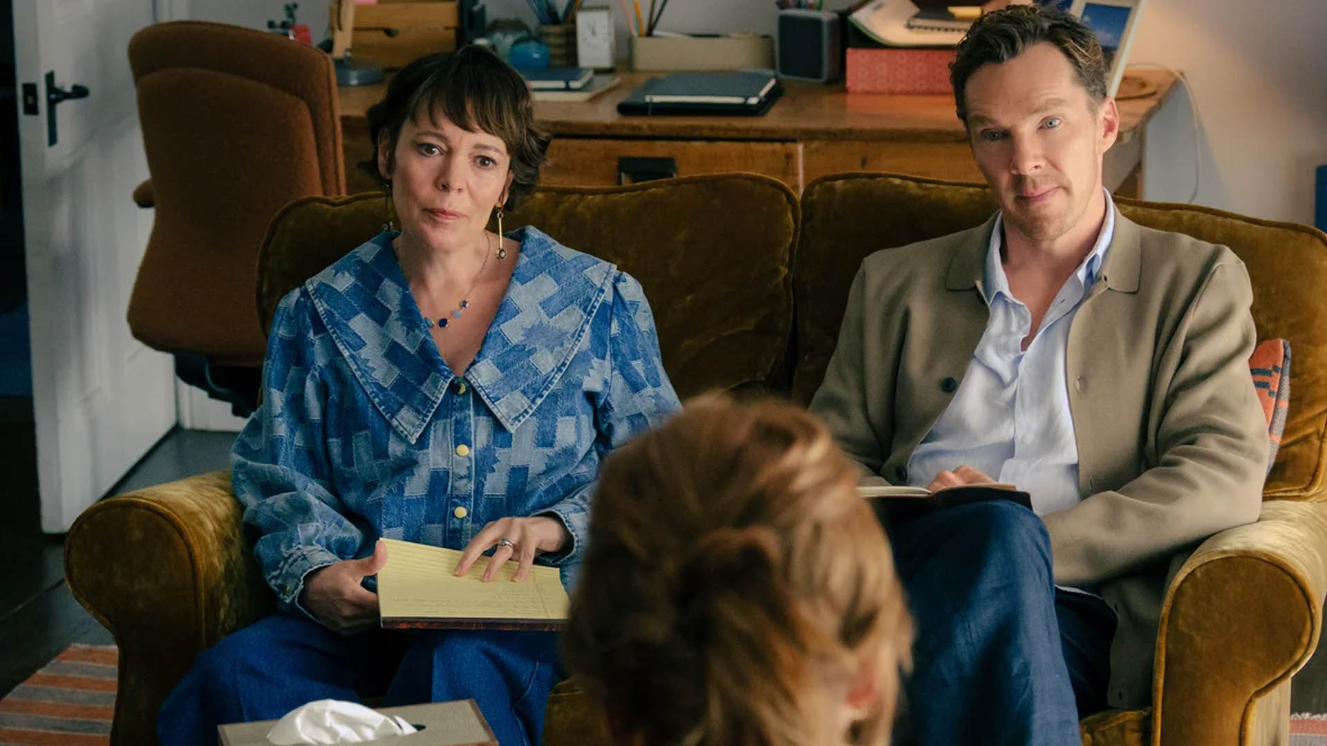 Olivia Colman in The Roses.