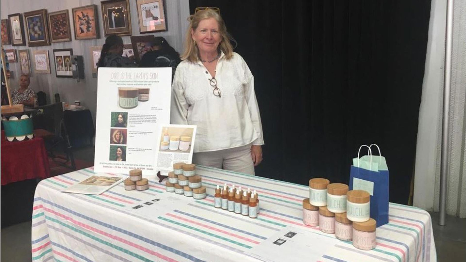 Moira Gehring and her BoodleBody line.