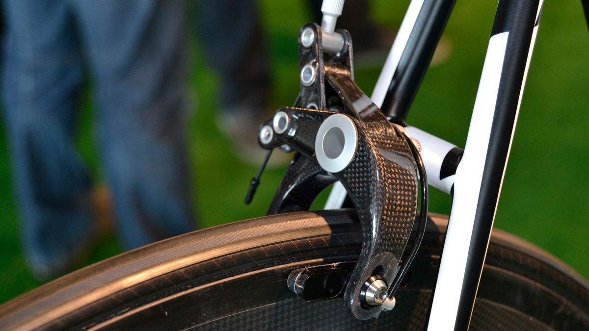 THM carbon fibre rear brake on the Festka One LT