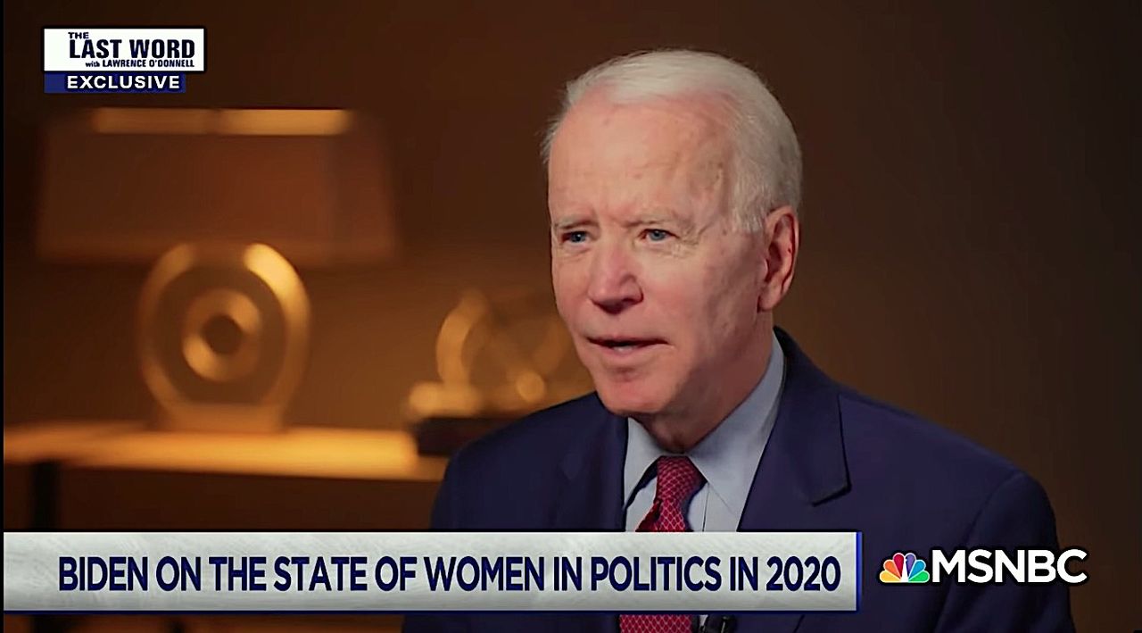 Joe Biden on MSNBC