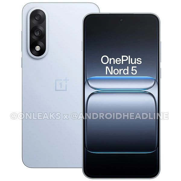 OnePlus Nord 5 leaked render