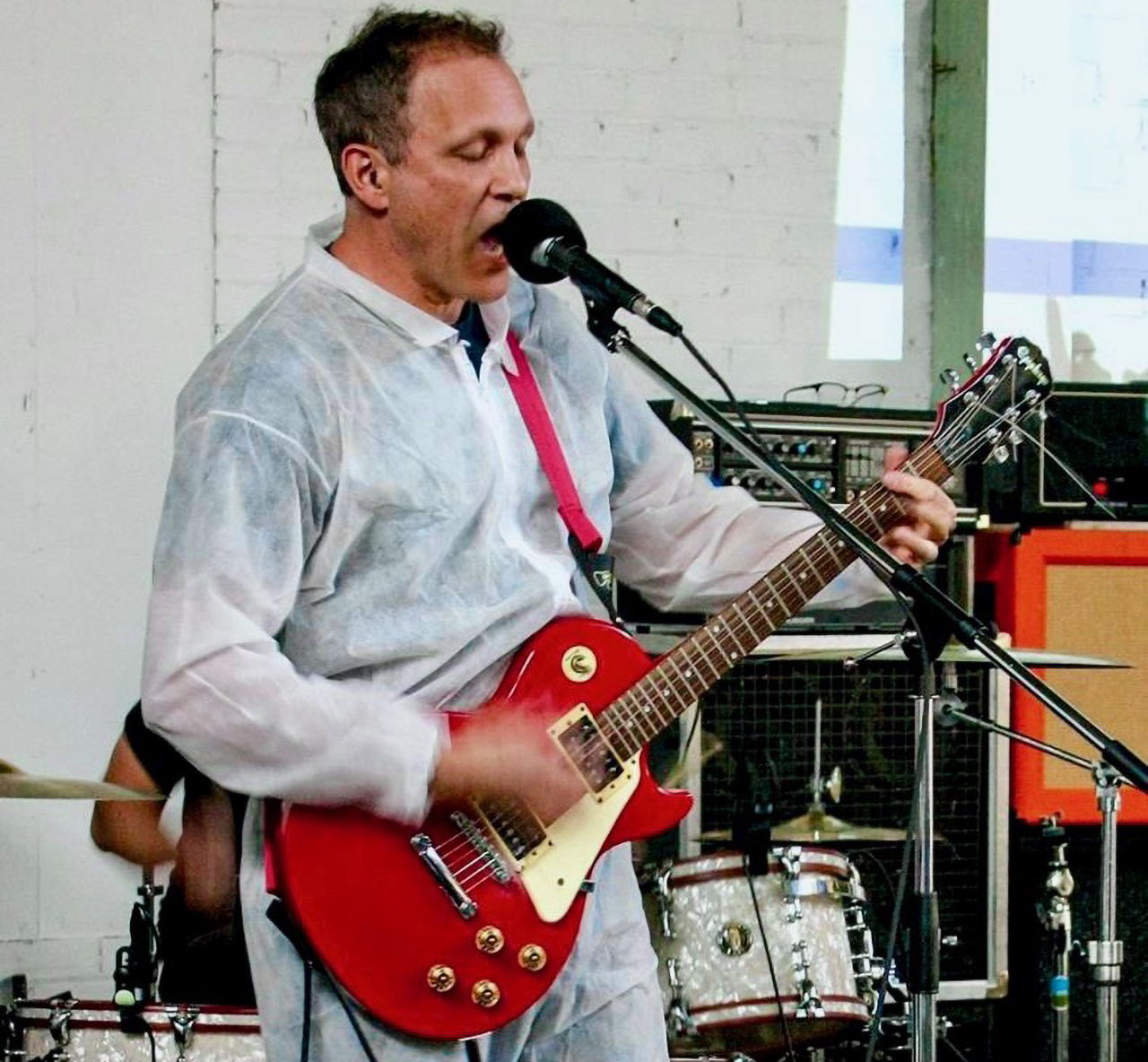 Todd Huth performs onstage