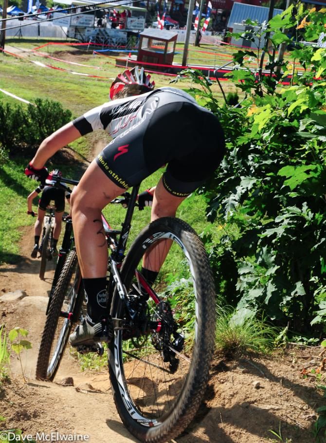 Juniors on a steep descent