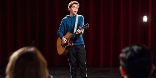 Joshua Bassett on his guitar singing I Think I Kinda, You Know in High School Musical series