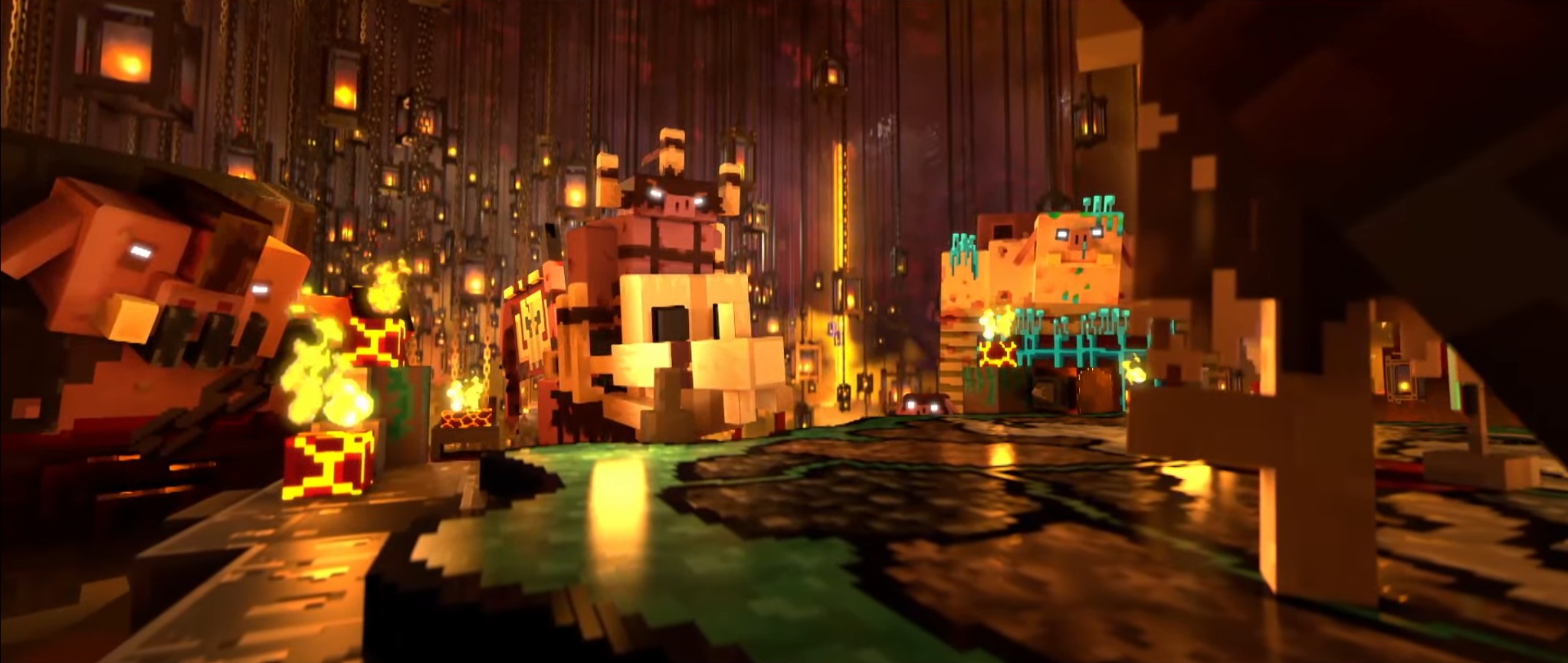 Minecraft Legends images from Minecraft Live 2022