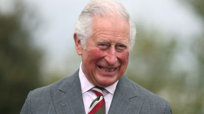 Prince Charles, Prince of Wales visits supplier of protective, medical and defence equipment, BCB International, on May 14, 2021 in Cardiff, United Kingdom. 