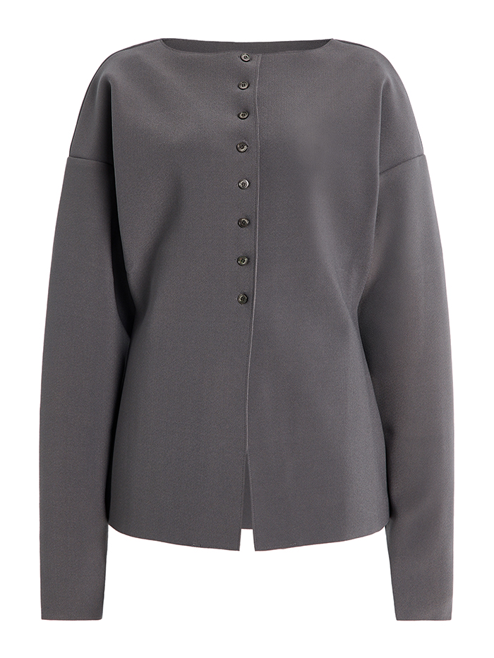 BIRROT, Lay3 Crepe Cardigan