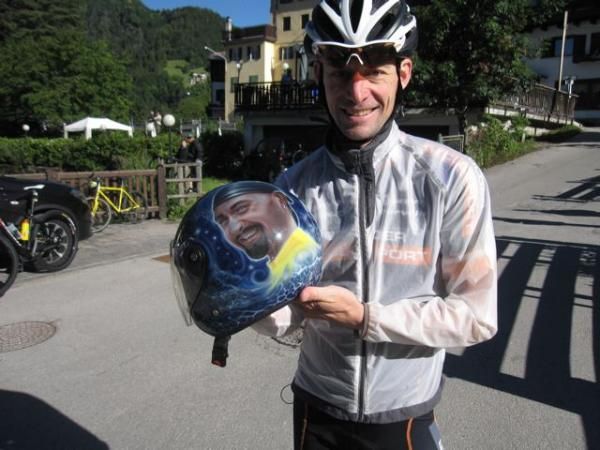 My, what an interesting helmet