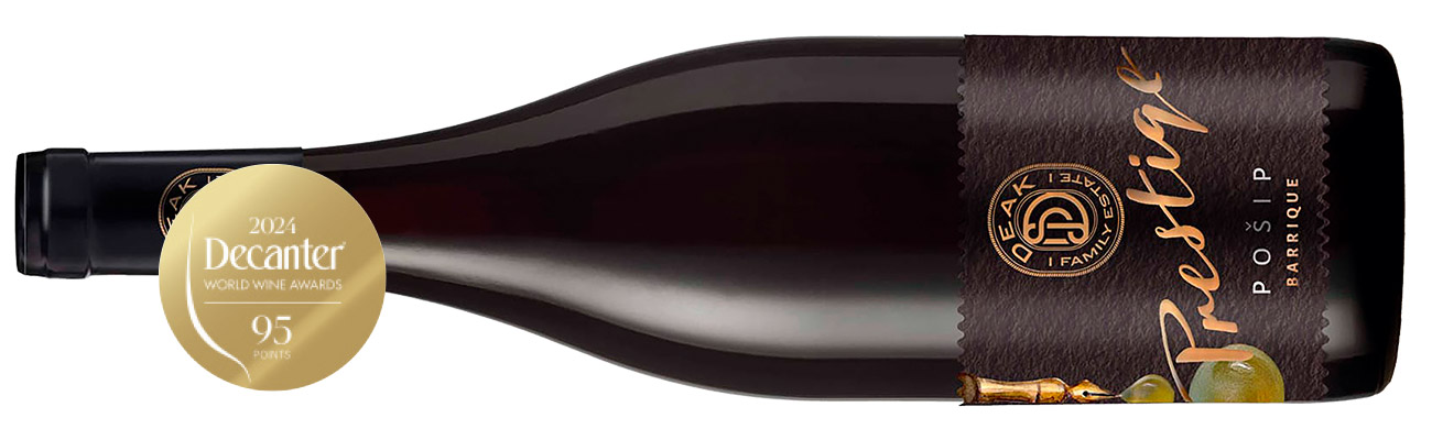 Bottle of white wine