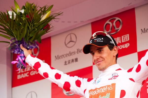 Igorn Anton claimed the mountains jersey