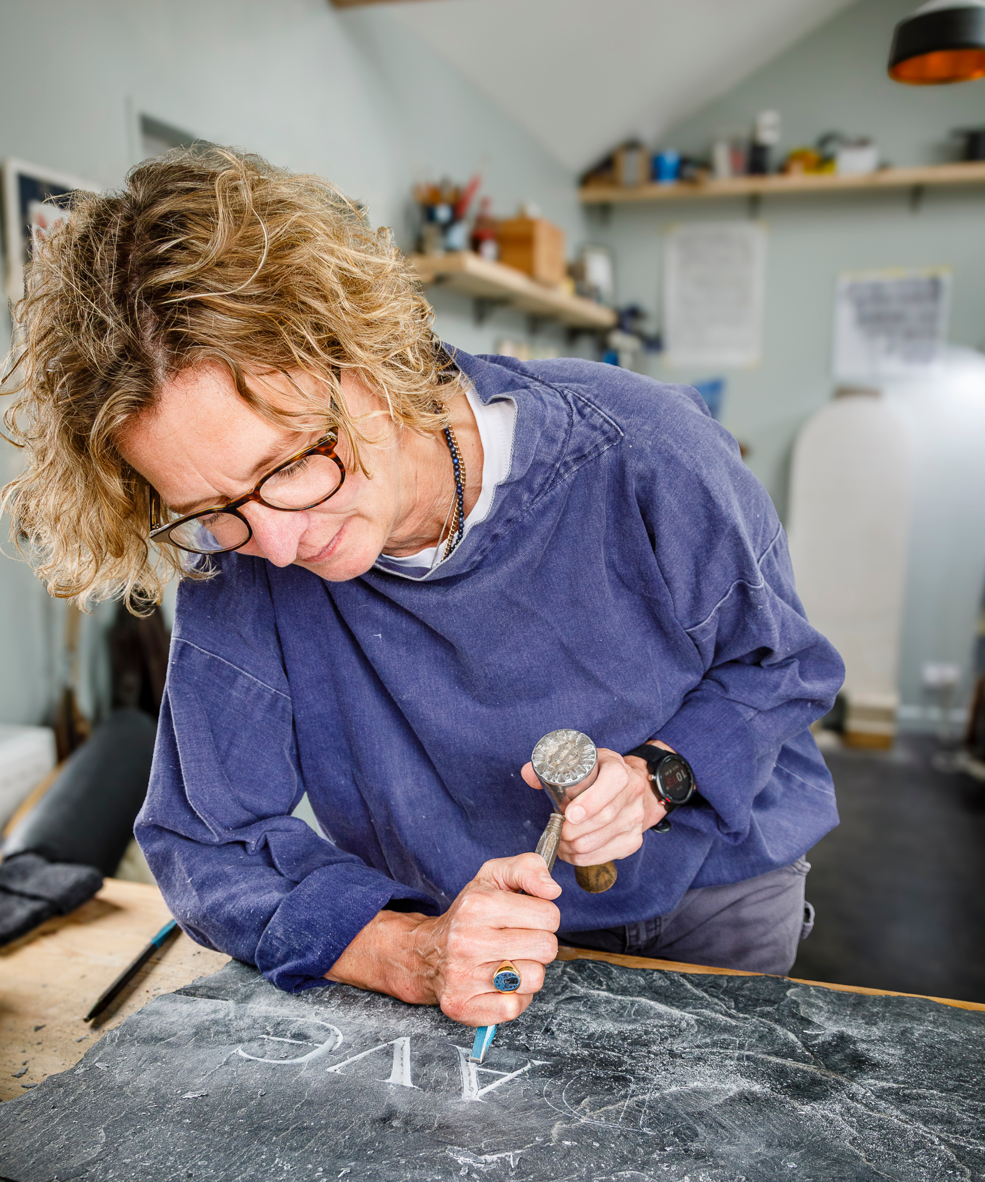 Shots of British craft and making