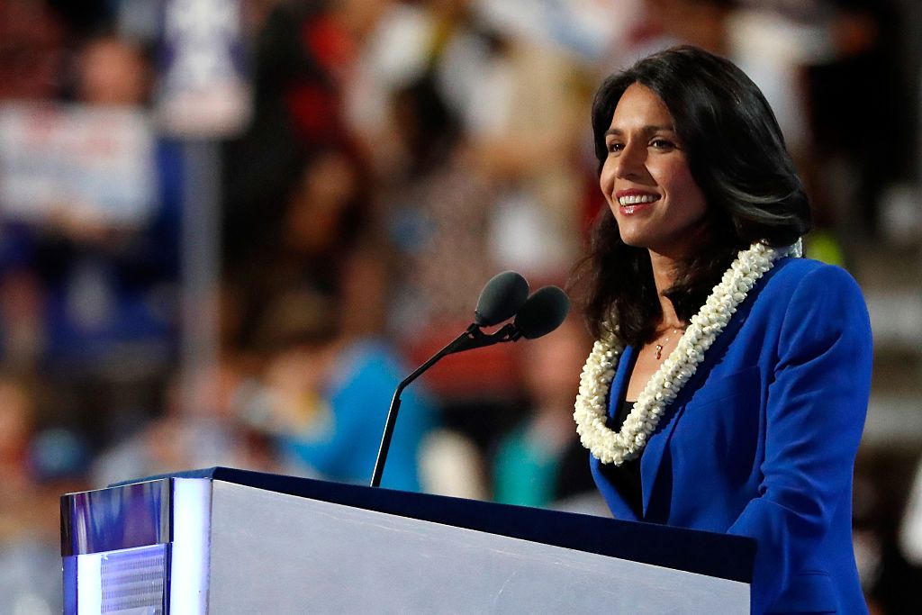 Hawaiian Rep. Tulsi Gabbard (D)