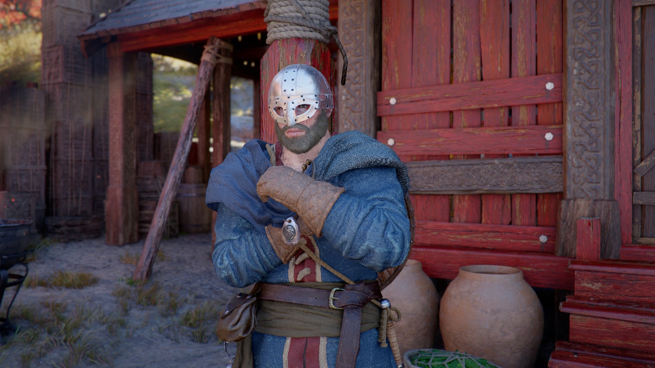 Crimson Desert eavesdrop - Blue Fang guard