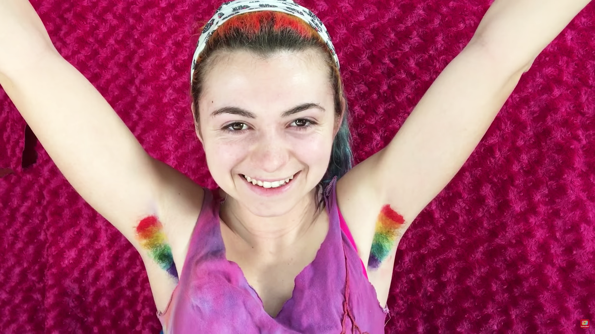 These Unicorn Armpit Hair Photos Prove This Is the Best Beauty Trend of ...