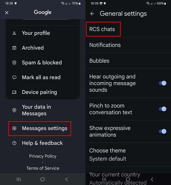 How to set up RCS Chat on Samsung phones with Samsung Messages ...