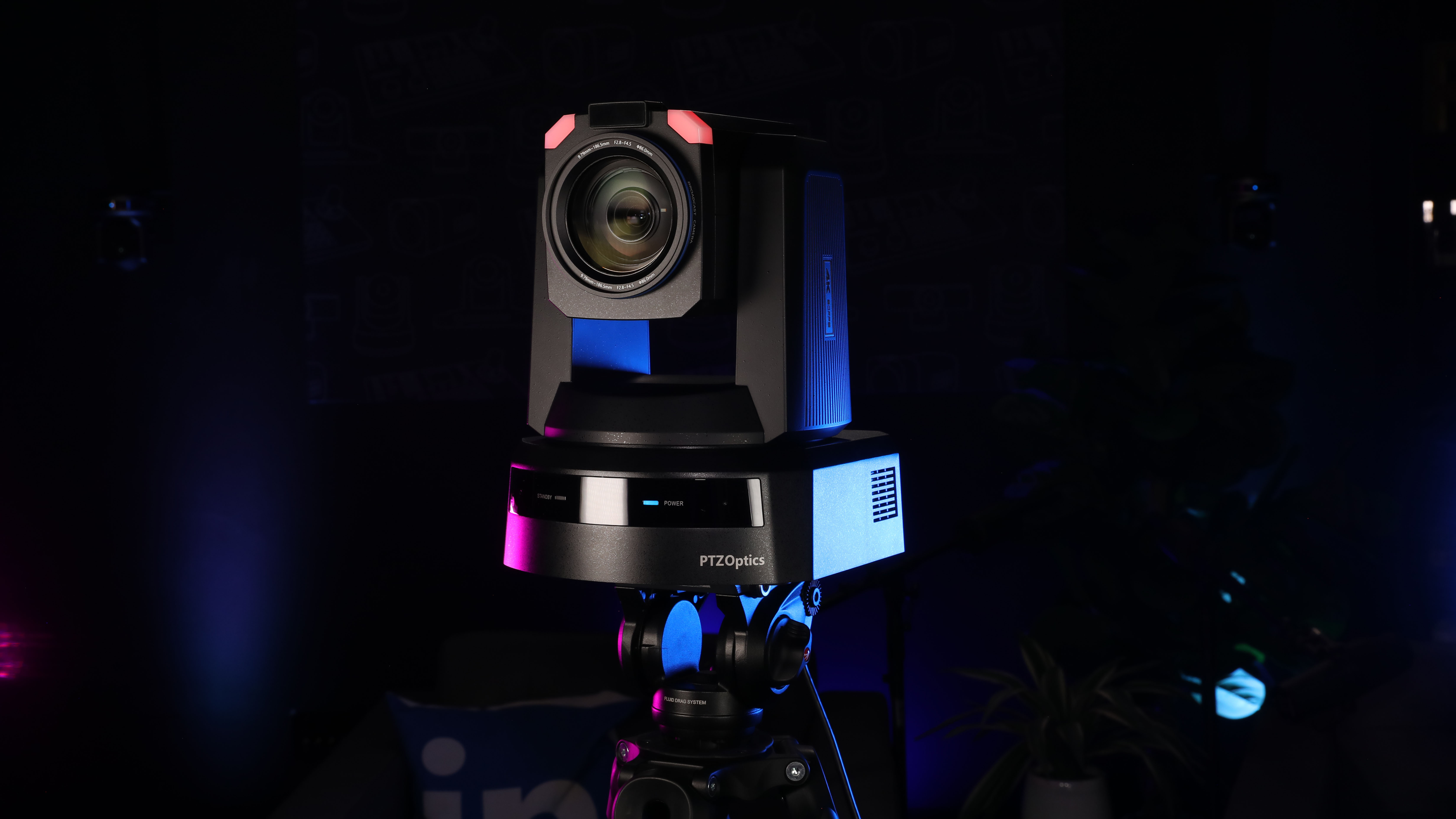 PTZOptics launches Rise 4K PTZ camera shown here in black. 