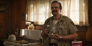 David Harbour as Jim Hopper in Stranger Things