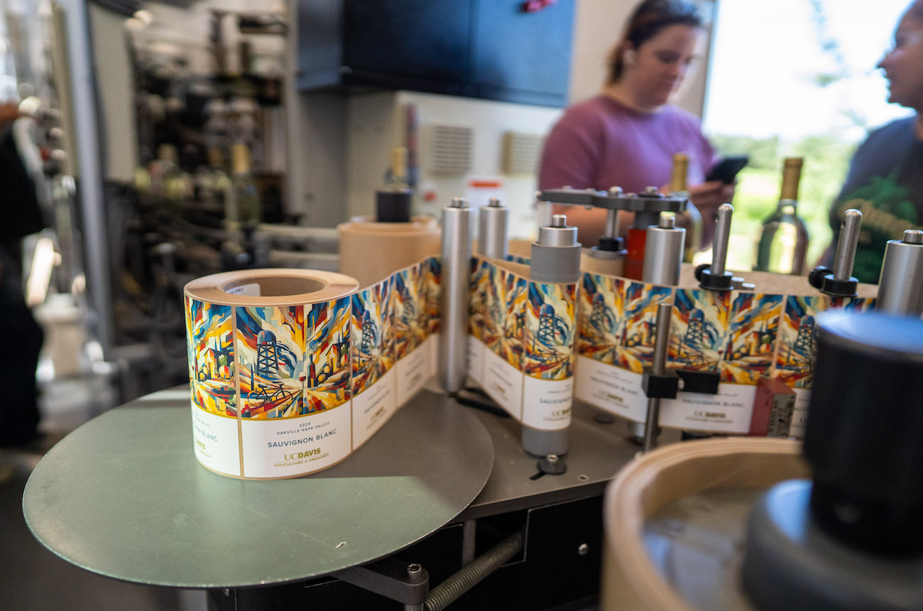 uc davis wine labels