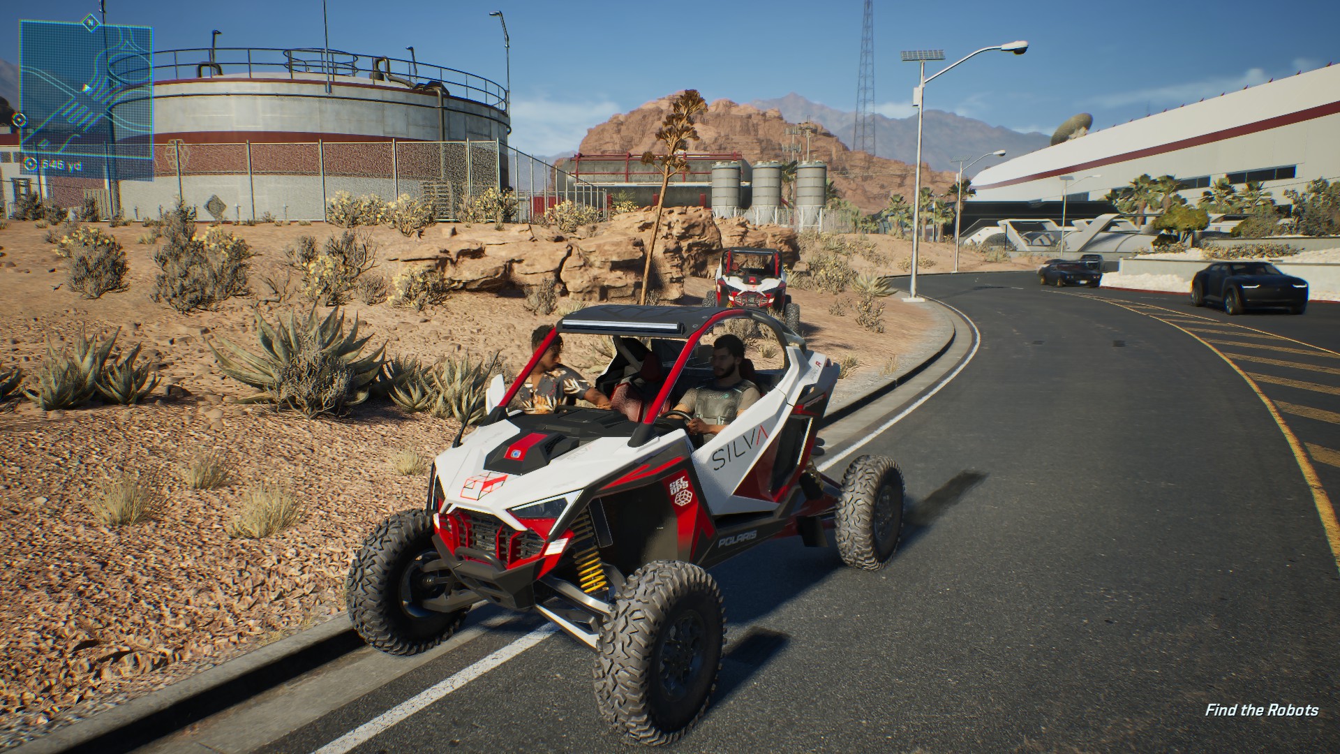 Jacob drives a buggy in MindsEye