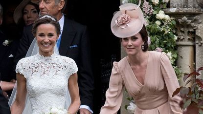 Kate Middleton and pippa middleton