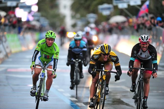 Gerald Ciolek (MTN - Qhubeka) sprints to victory in Milan-San Remo