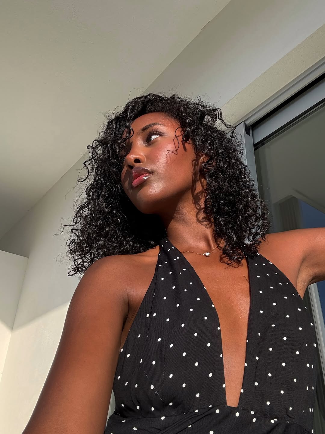 Rayan Xasan with glowy skin