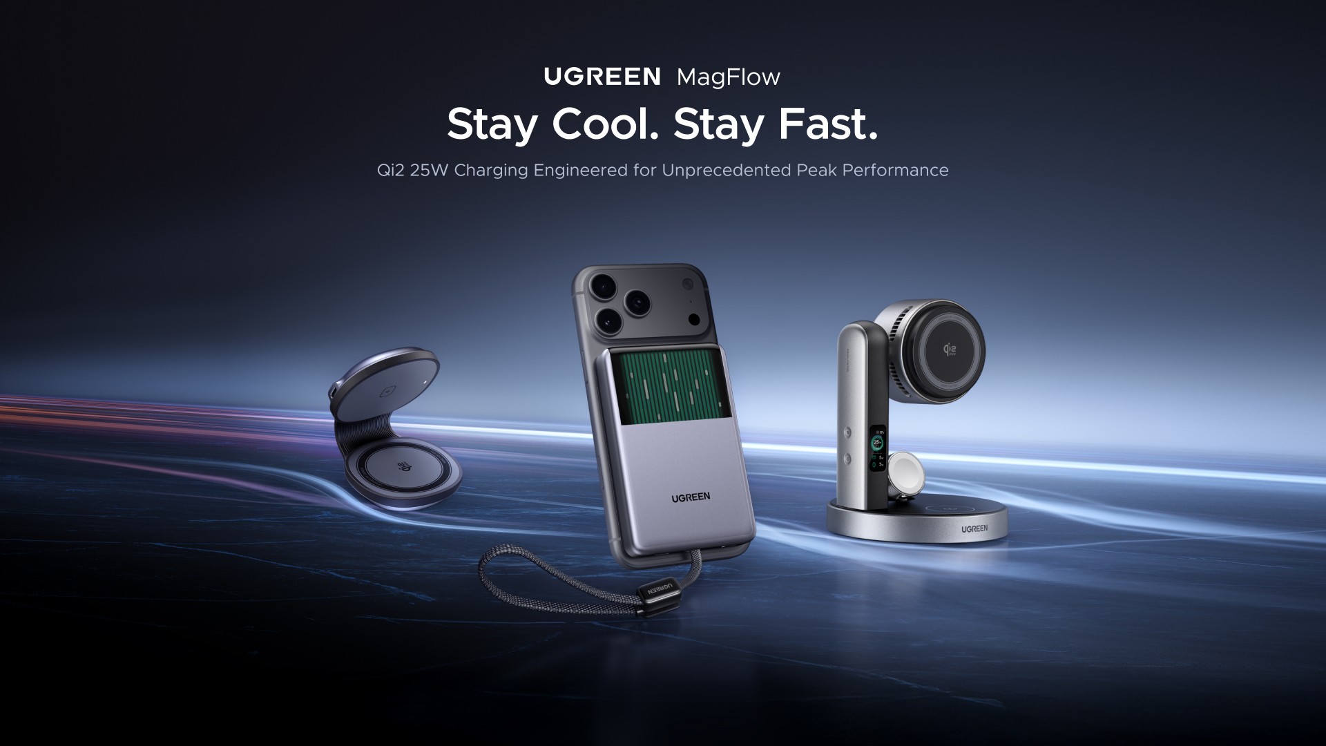 The UGREEN MagFlow series lineup.