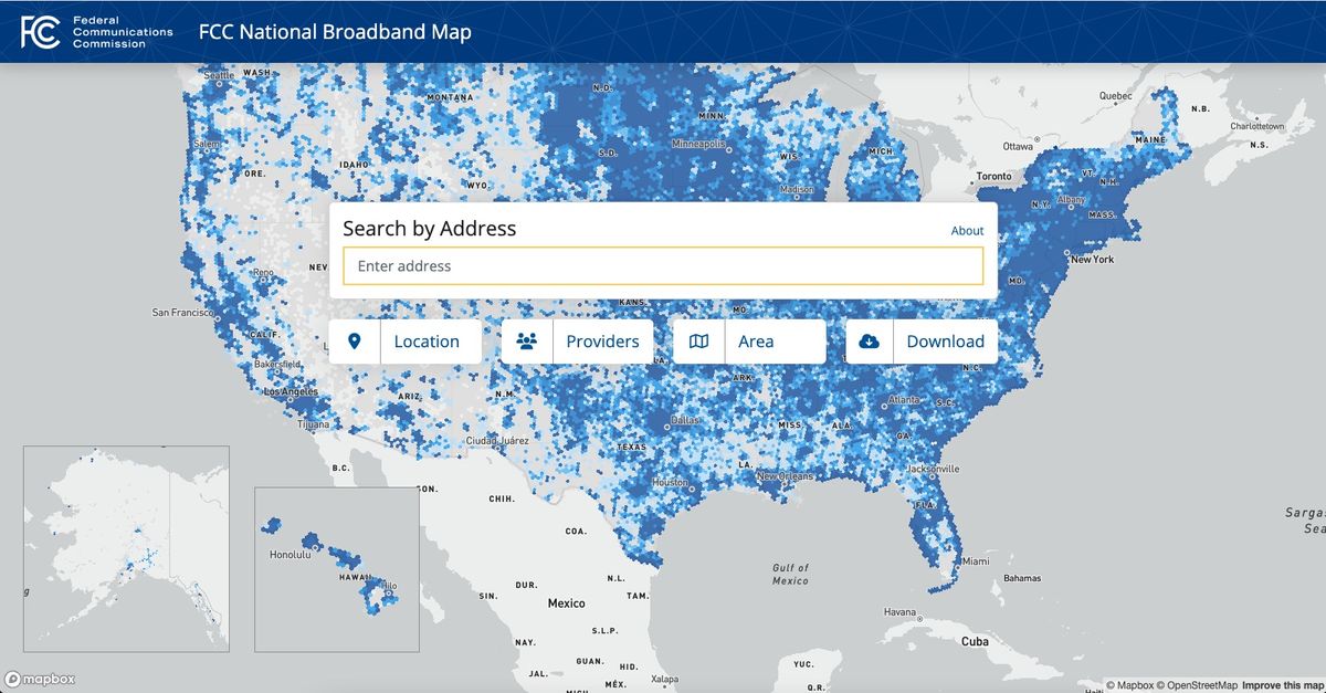 FCC’s Latest Broadband Map Is Still A Work In Progress - TrendRadars