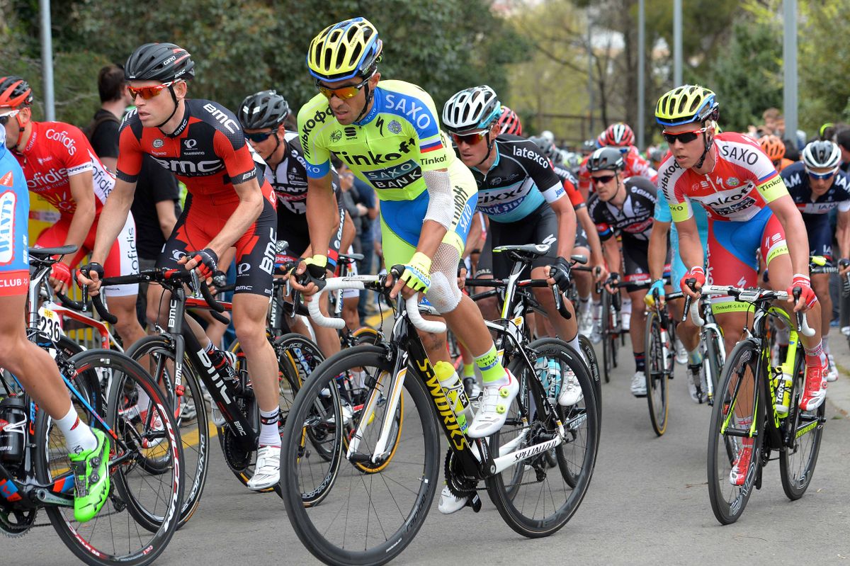 Alberto Contador (Tinkoff-Saxo) dropped to fourth overall
