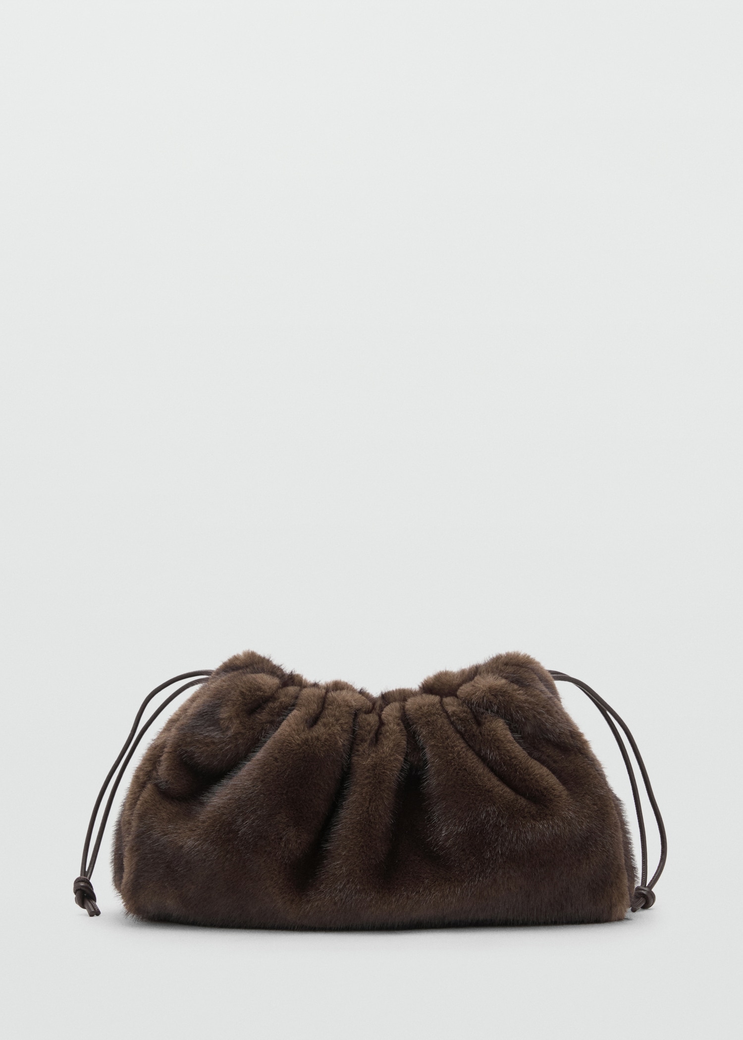 Faux-Fur Handbag - Women | Mango Usa